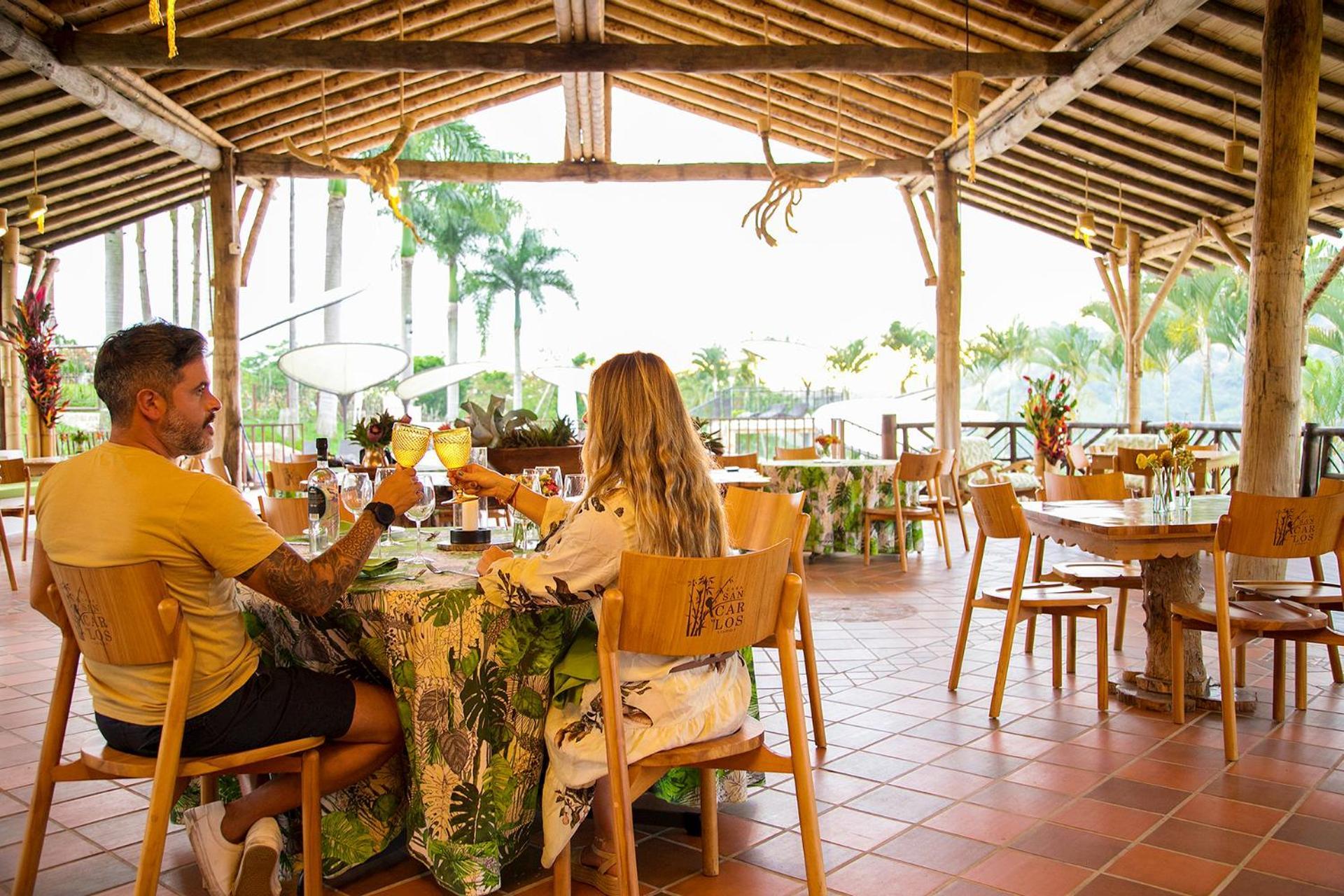 Hotel Casa San Carlos Lodge Pereira Combia Bagian luar foto