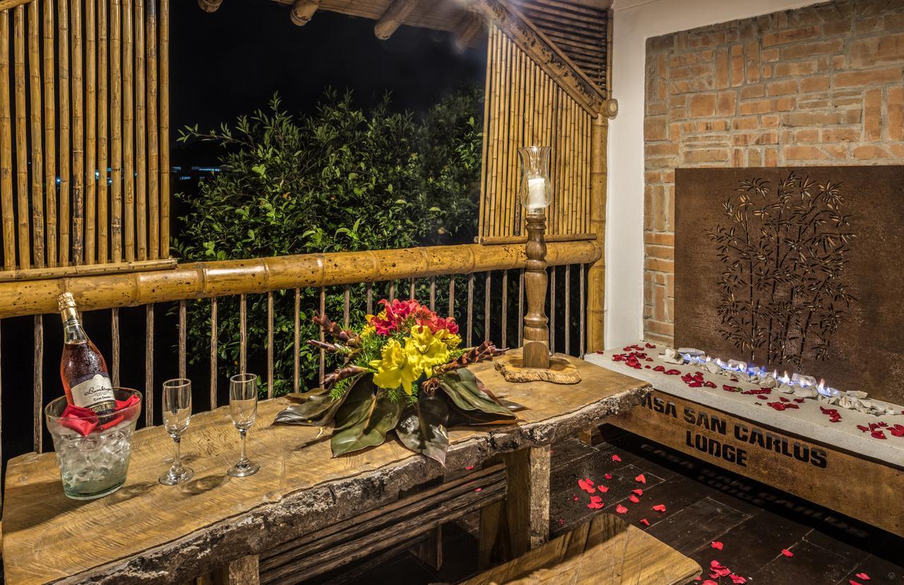 Hotel Casa San Carlos Lodge Pereira Combia Bagian luar foto