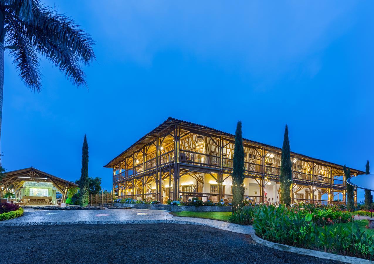 Hotel Casa San Carlos Lodge Pereira Combia Bagian luar foto