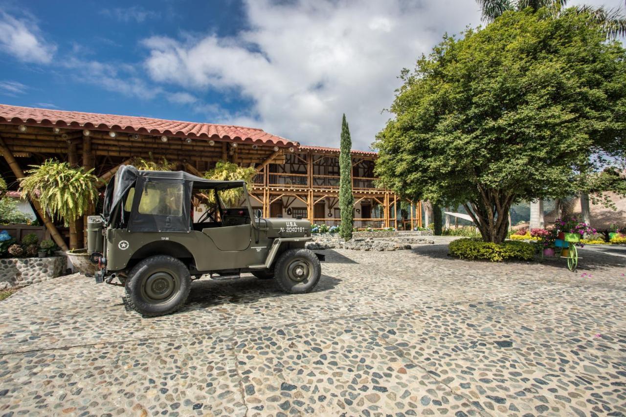 Hotel Casa San Carlos Lodge Pereira Combia Bagian luar foto