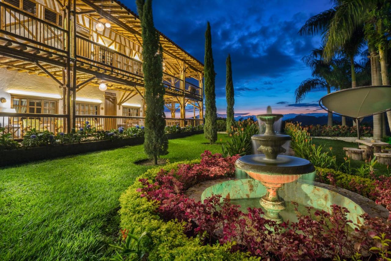 Hotel Casa San Carlos Lodge Pereira Combia Bagian luar foto