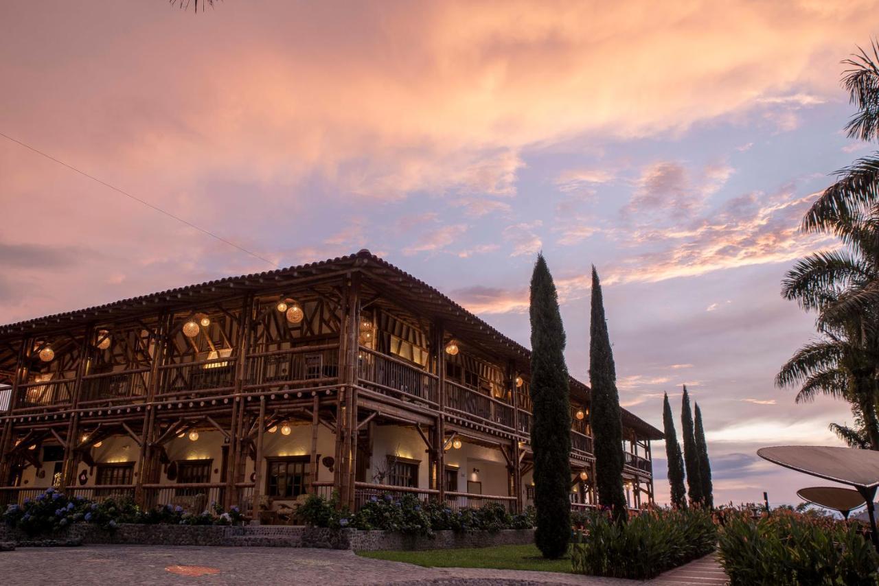 Hotel Casa San Carlos Lodge Pereira Combia Bagian luar foto