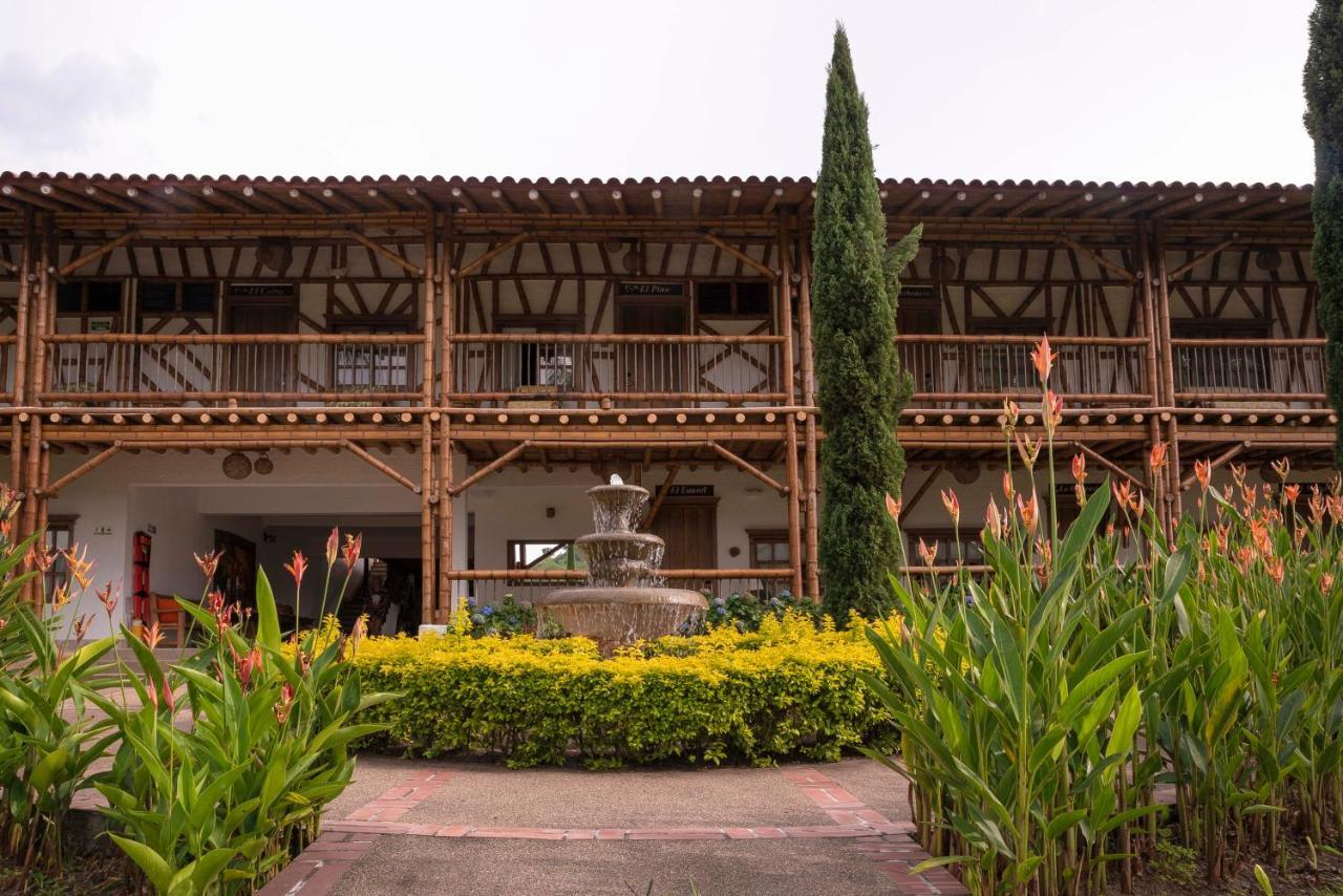 Hotel Casa San Carlos Lodge Pereira Combia Bagian luar foto